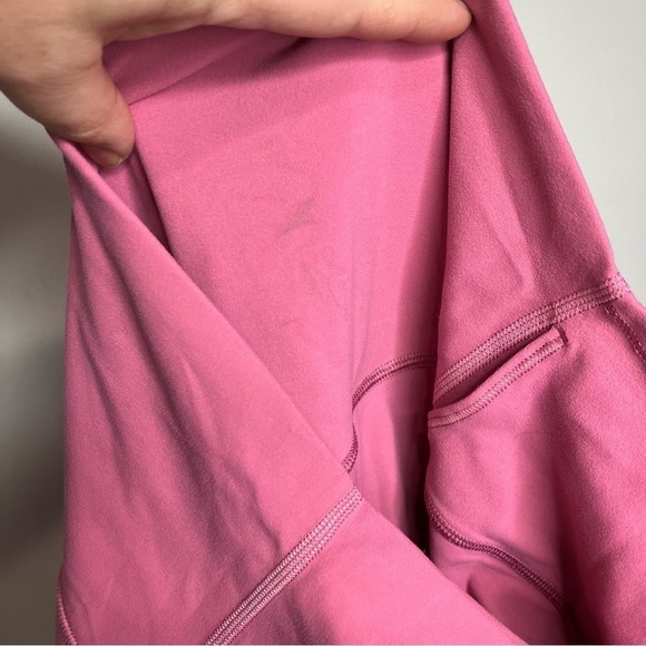 Lululemon align high rise leggings double layer leggings in pink blossom size 10 - Picture 8 of 10